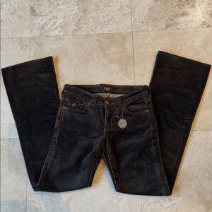 VTG STS  Dark Brown Corduroy Boot Cut Pants